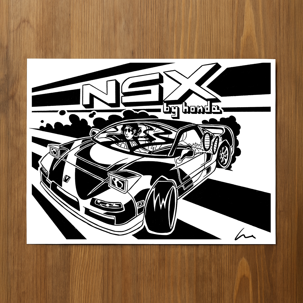 Honda NSX - Ayrton Senna