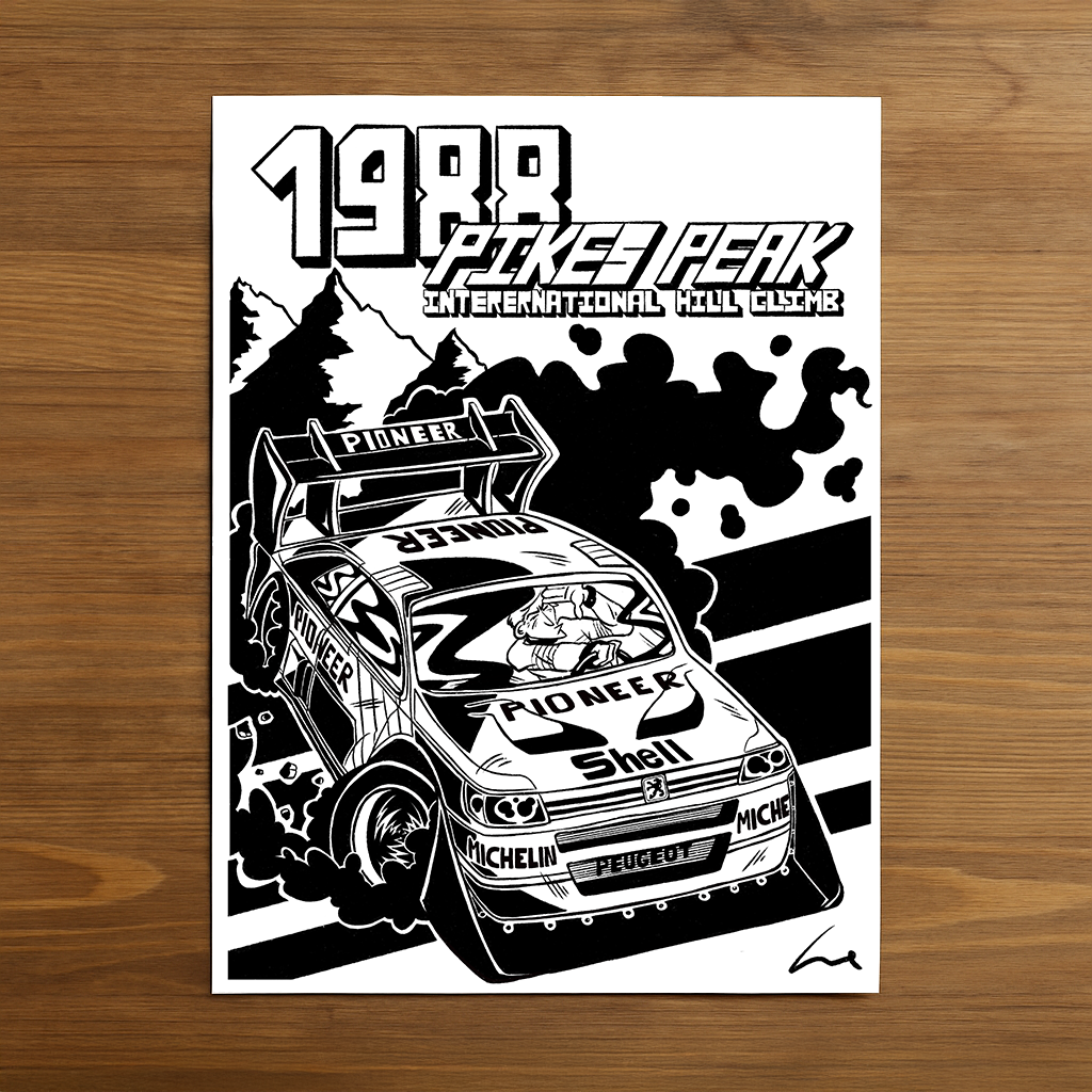 Peugeot 405 T16 - Pikes Peak